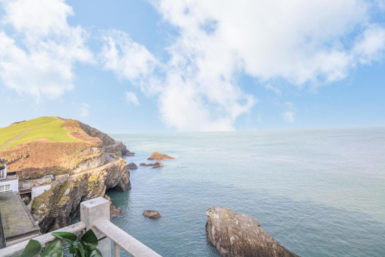 Ferienwohnung Oceans Side Ilfracombe Exterior foto